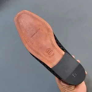 GIORGIO BRUTINI MENS BLACK WEAVE FABRIC FORMAL DRESS SHOE Giorgio Brutini | Shoes | Giorgio Brutini Mens Black Weave  main image 3